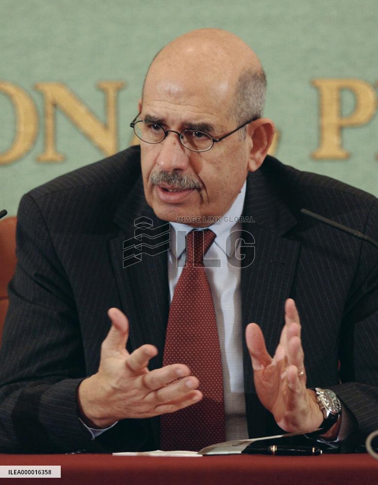 IAEA head speaks on Iraq, N. Korea