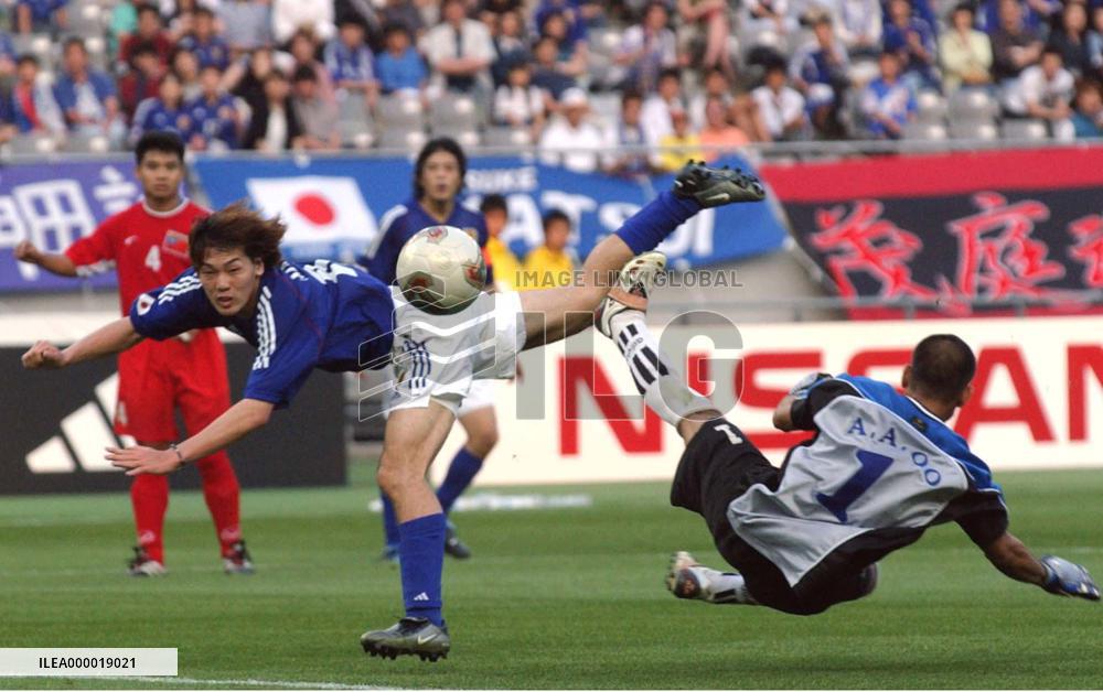 (1)Japan down Myanmar to move closer to Olympic berth