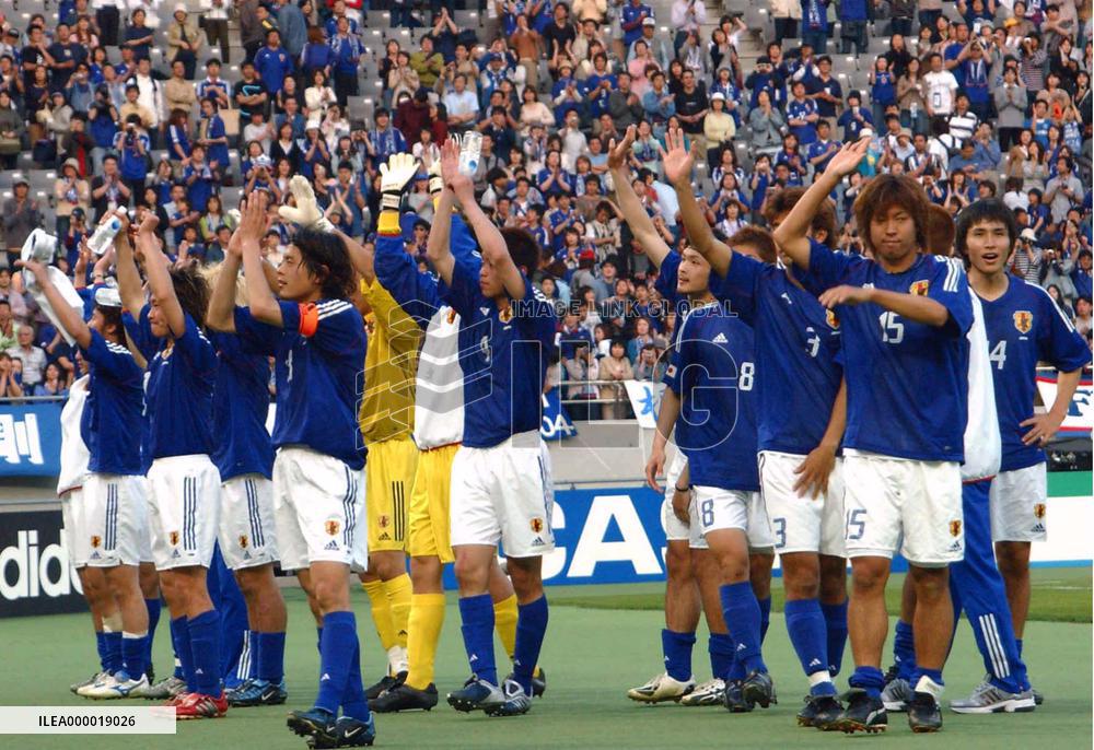 (3)Japan down Myanmar to move closer to Olympic berth