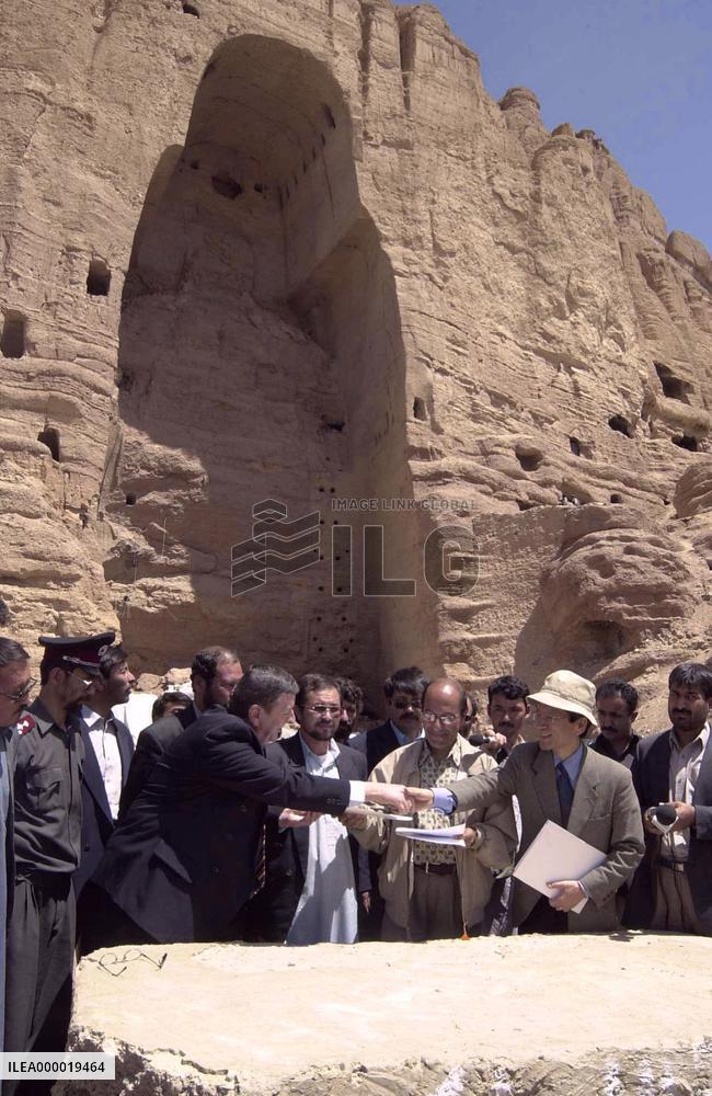 Japan provides funds to preserve Bamyan remains