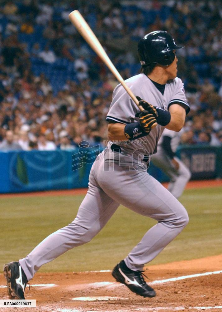 Matsui goes 2-for-4 against Devil Rays