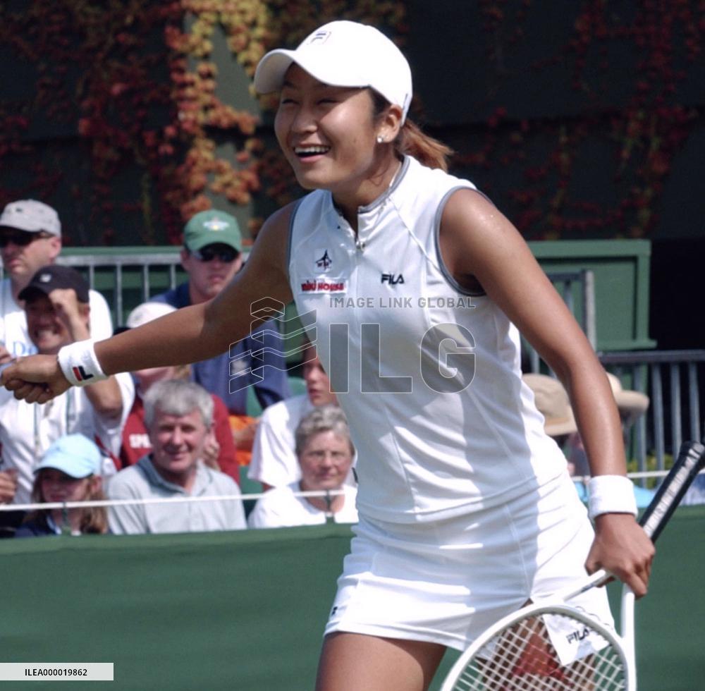 Morigami advances to third round of Wimbledon women's singles