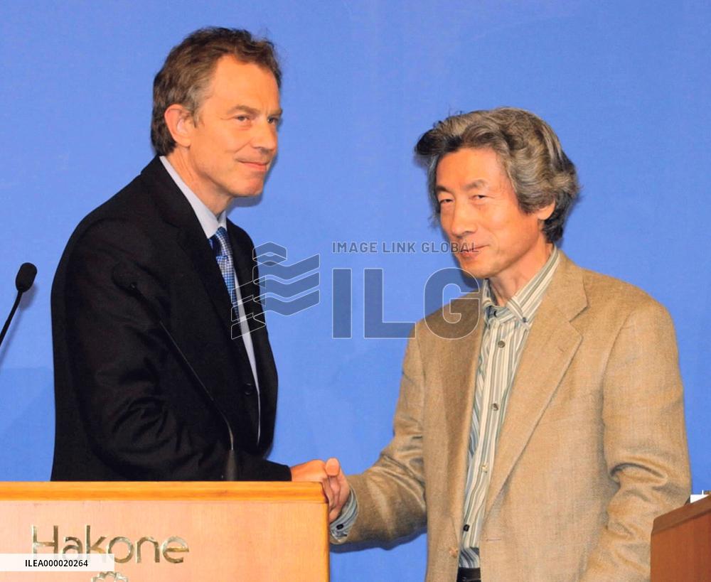 (6)Blair holds talks with Koizumi