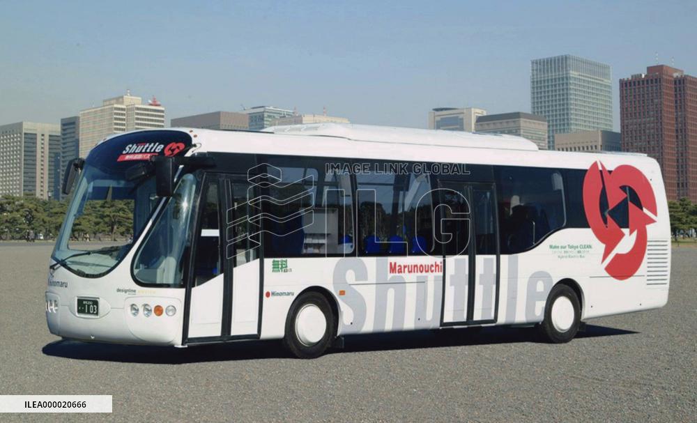 Free electric bus to run in central Tokyo