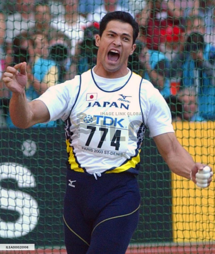 Murofushi settles for bronze in hammer at world athletics