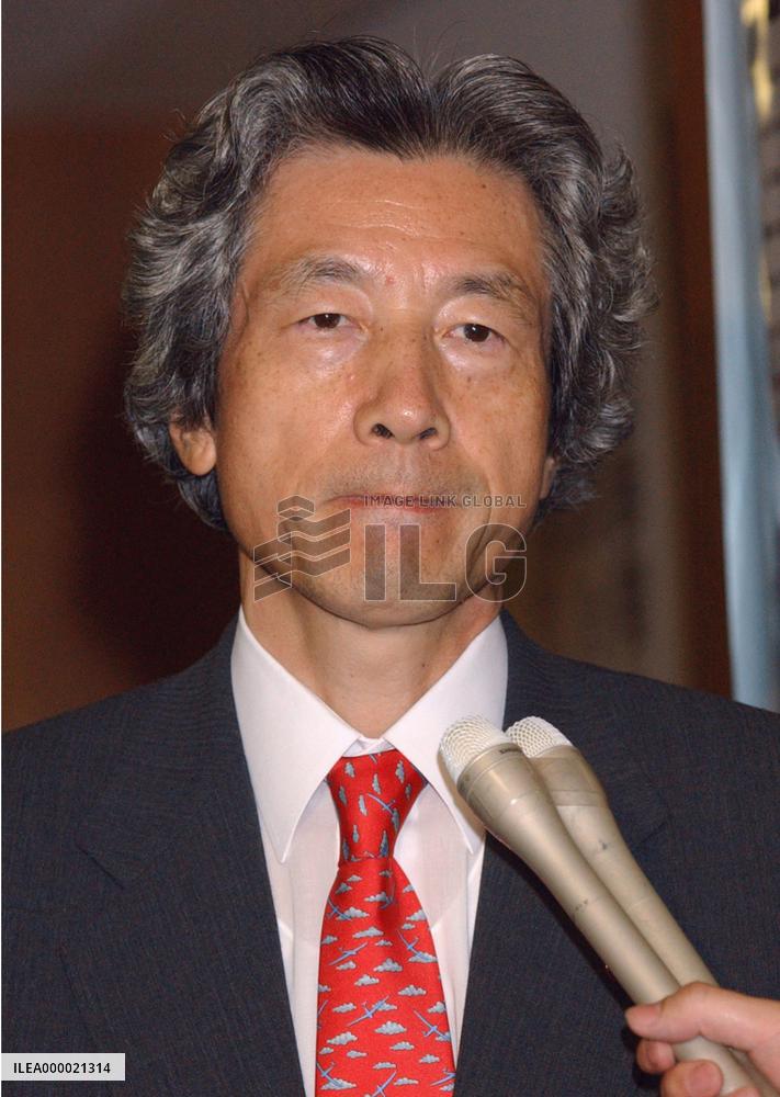 Koizumi reiterates need for patience over N. Korea ties