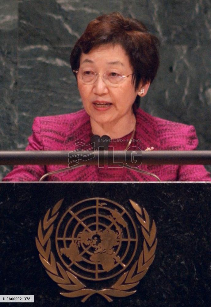 Japan vows at U.N. to tackle N. Korean abductions, nukes