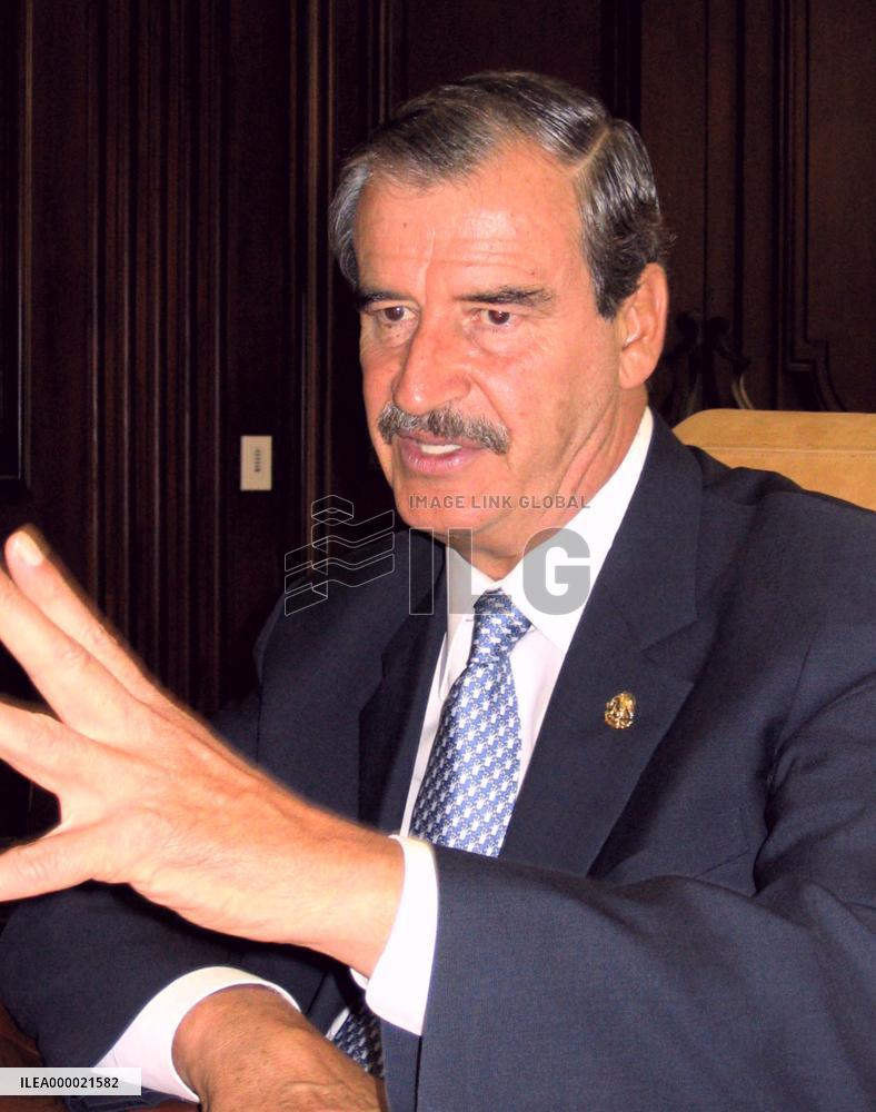 Fox urges Japan to fully remove tariffs from Mexican pork