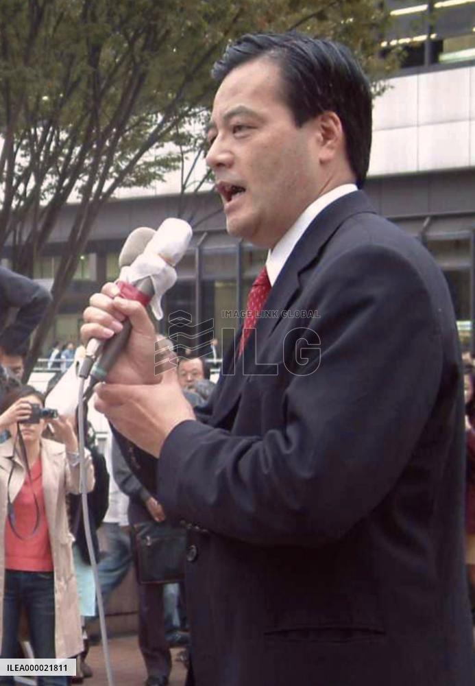 (1)Party leaders stump for candidates in upper house by-election