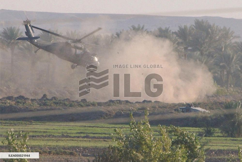 (1)U.S. CH-47 Chinook helicopter shot down