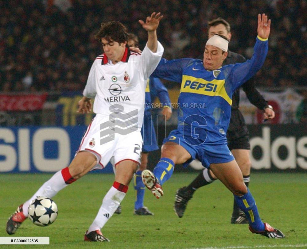 (6)AC Milan vs. Boca Juniors