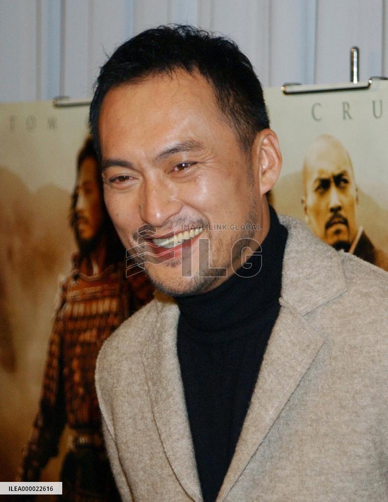 Ken Watanabe speaks of his joy