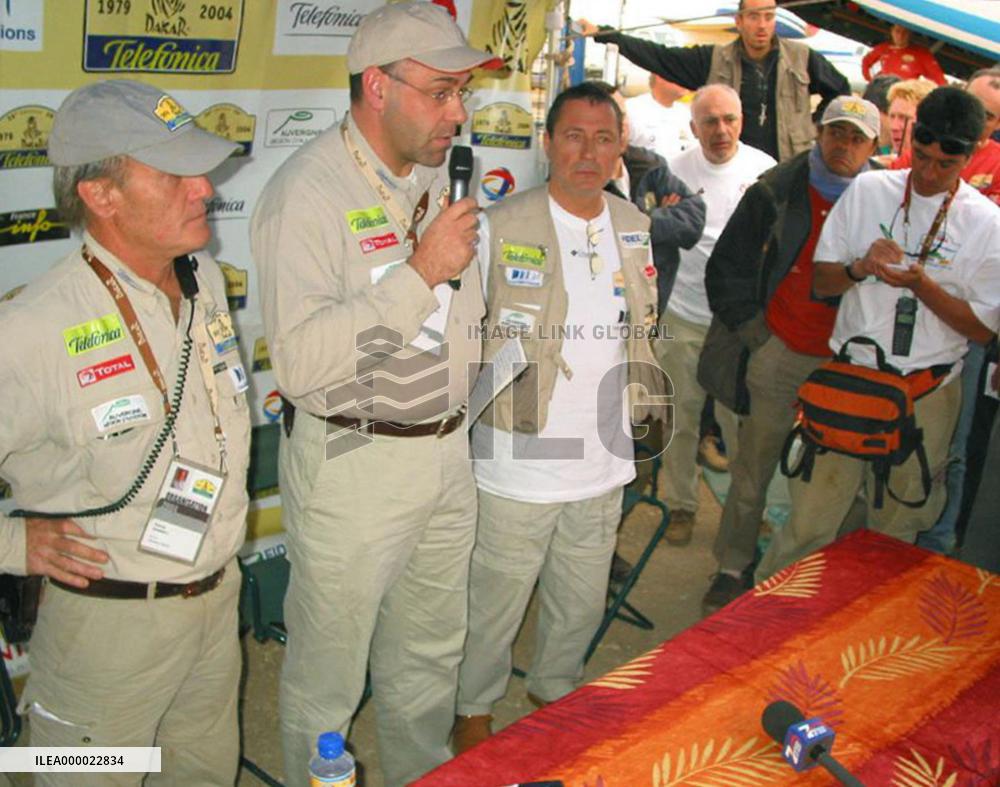 (1)Dakar Rally stages canceled for security reasons