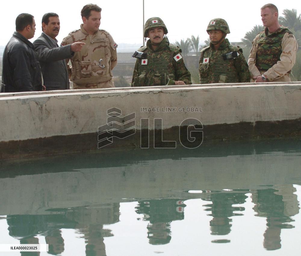 (1)Advance GSDF team in Samawah