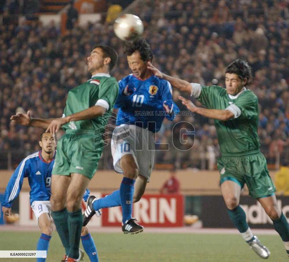 (2)Japan vs. Iraq friendly match