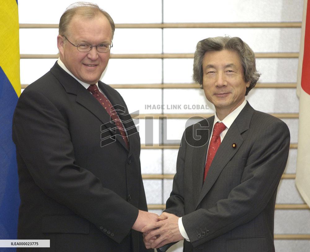 Japan, Sweden agree to cooperate in Iraq's reconstruction