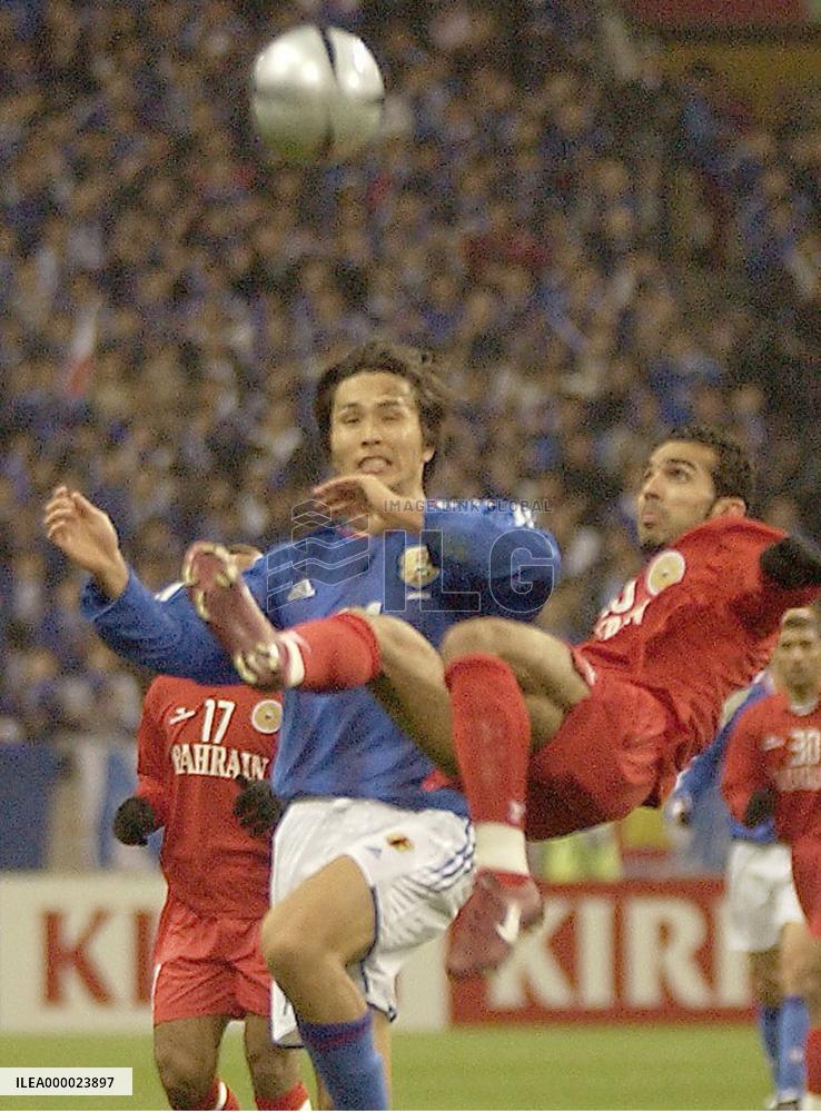 (2)Japan vs. Bahrain: Olympic soccer Asian qualifiers