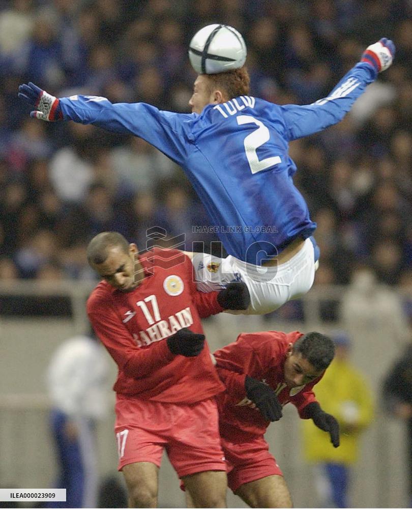 (4)Japan vs. Bahrain: Olympic soccer Asian qualifiers