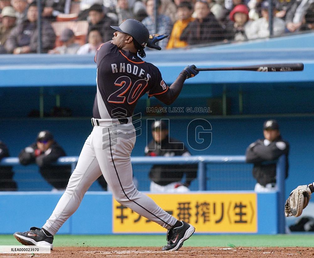 (3)Japan baseball preseason games