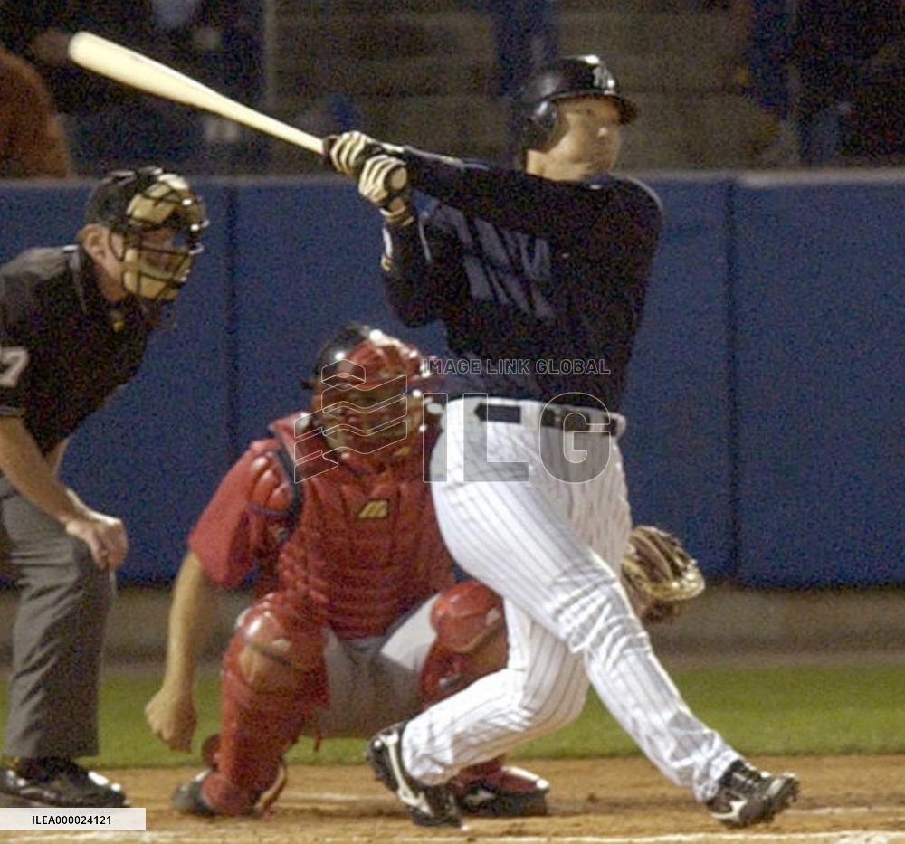 (1)Japanese players in MLB spring training games