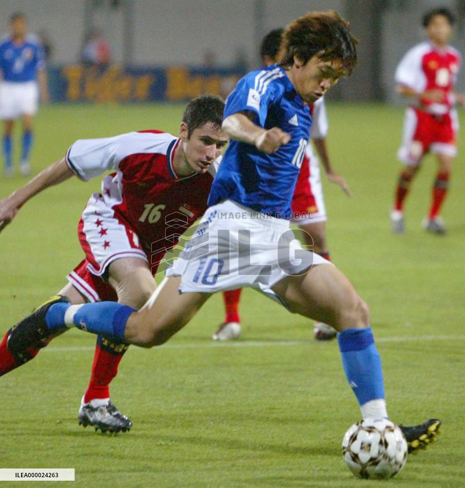 (3)Japan vs Singapore in World Cup qualifier