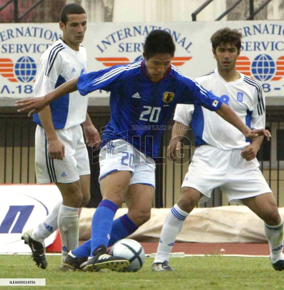 (3)Japan's U-23s wrap up Greek tour on winning note