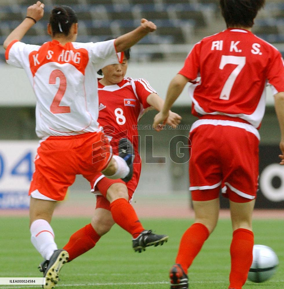 (1)N. Korea 3rd in women's Olympic tournament