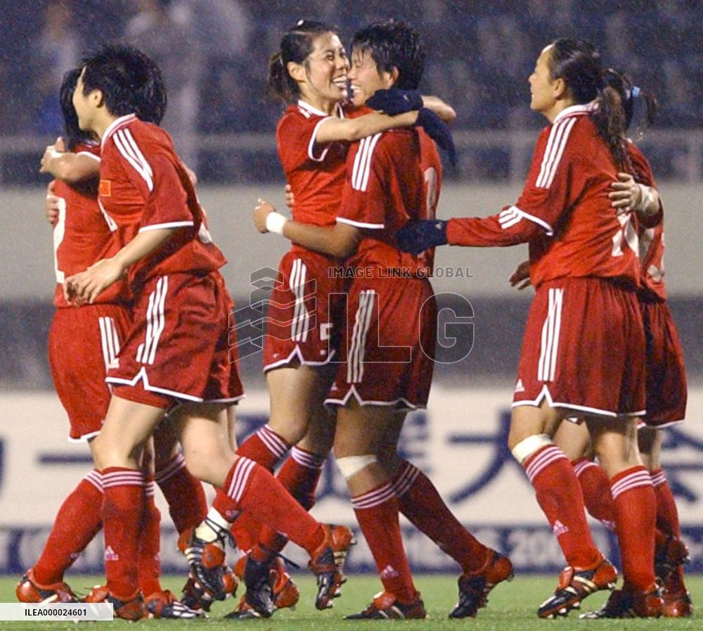 (2)China beat Japan 1-0 in women's Olympic tournament