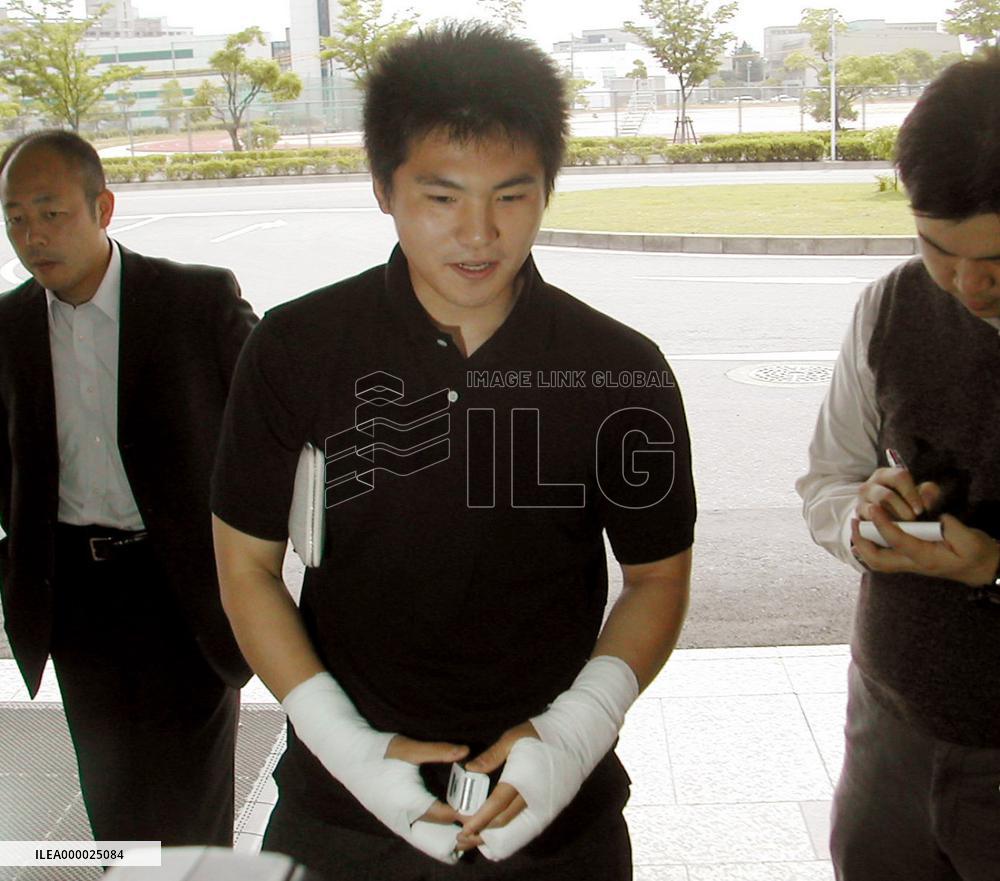 Sugiuchi out of action for 3 months