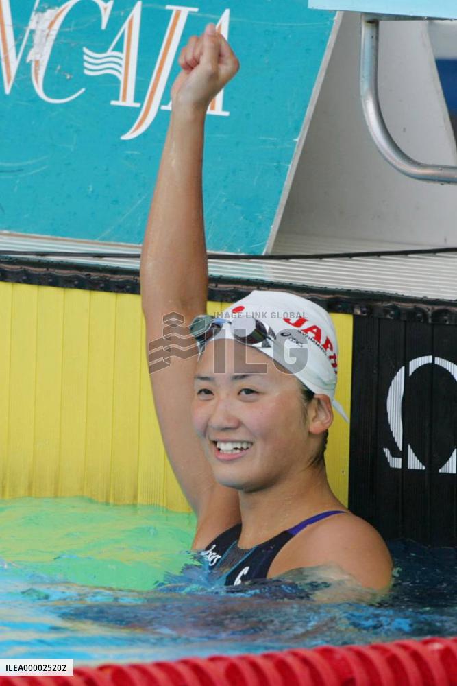 Nakamura wins 100-meter backstroke