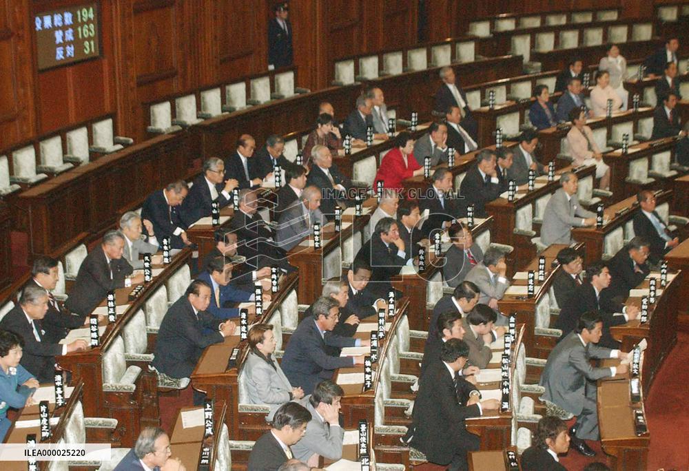 Japanese parliament enacts supplementary war bills