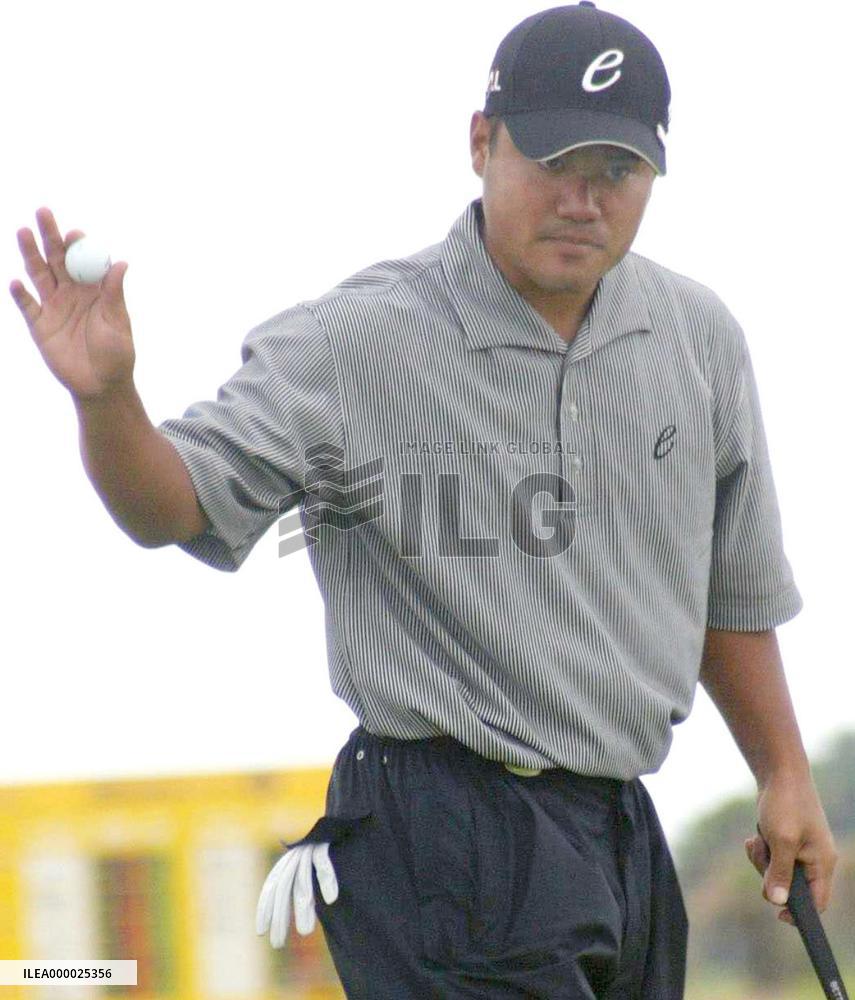 (2)Hoshino, Miyazato in 4-way tie for lead at Mizuno Open