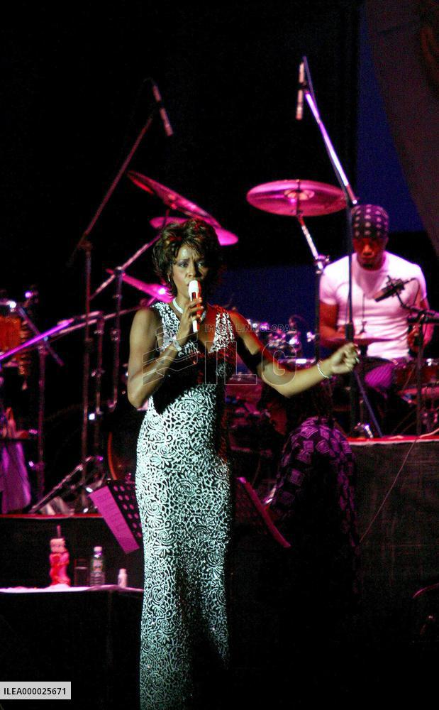 Whitney Houston Concert In Beijing