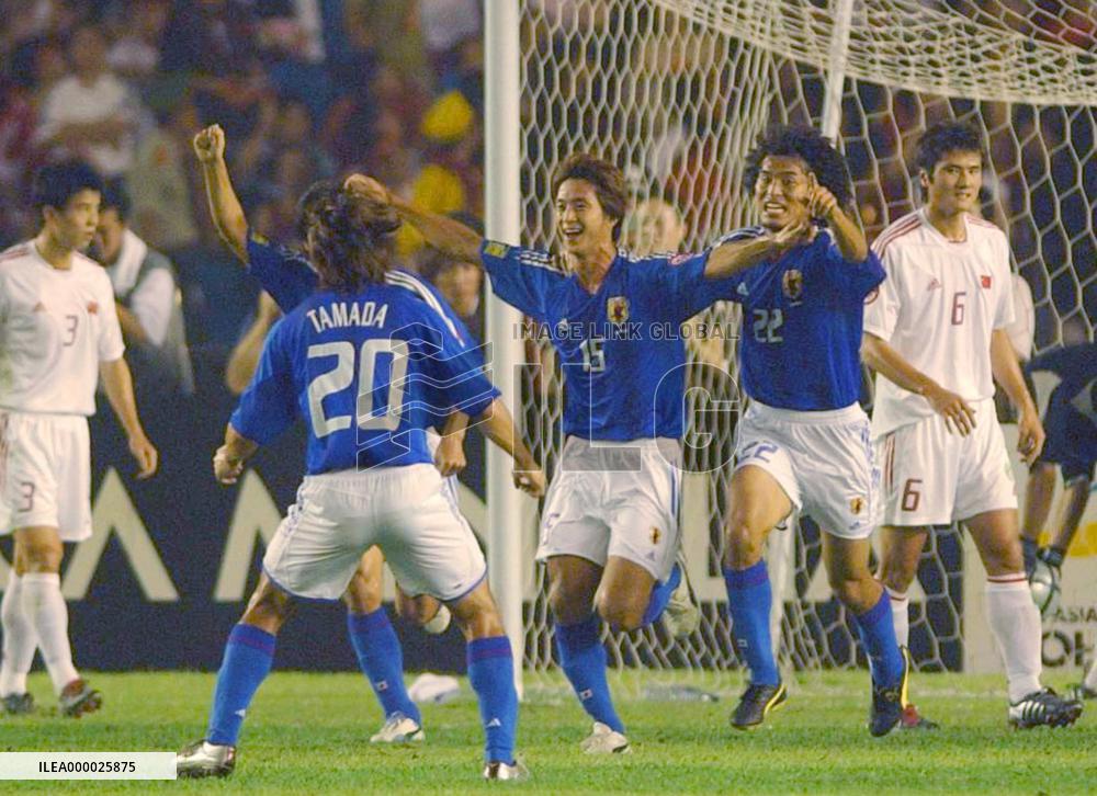 (8)Japan vs. China Asian Cup final