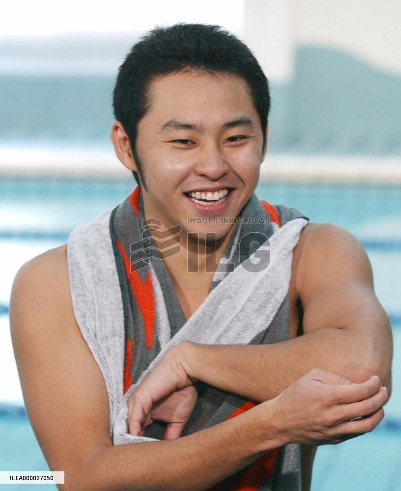 Kitajima resumes training, sets sights on world records