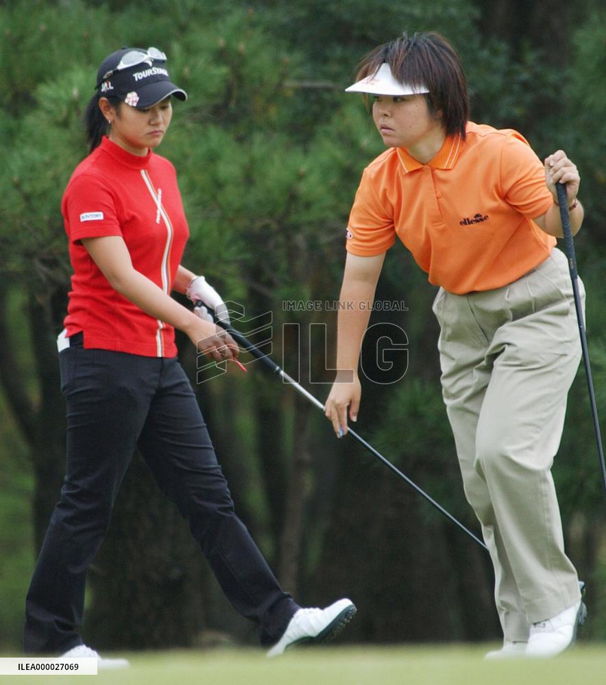 Fudo takes charge after JLPGA Tour C'ship 1st-round