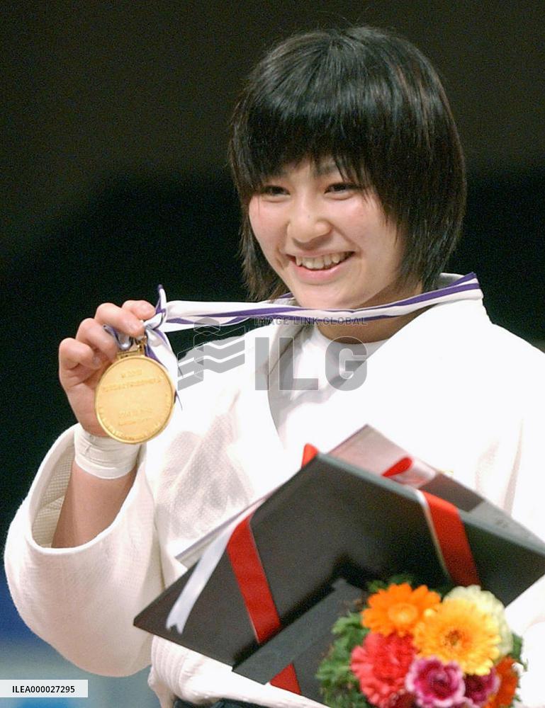(2)Japan's Tokuhisa wins 63-kg title at Fukuoka Int'l judo meet