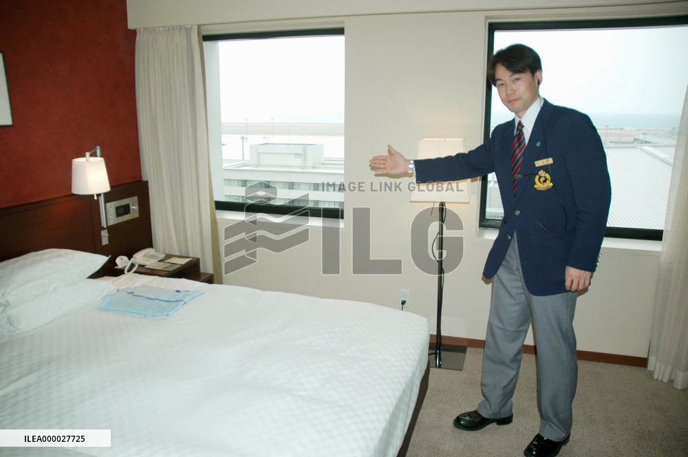 New hotel adjacent to 'Centrair' overlooks airport