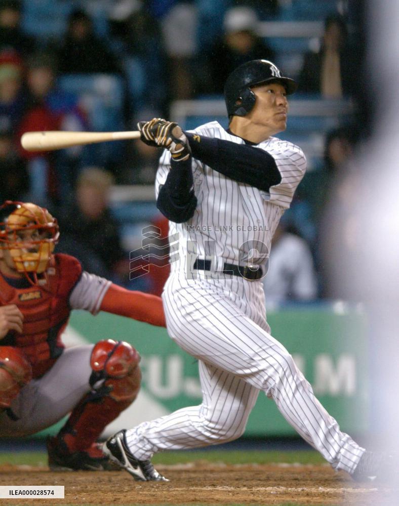 Matsui gets 1st homer of season as Yankees hammer Red Sox