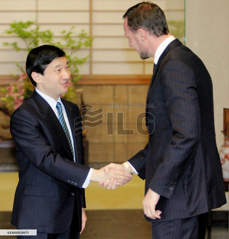 (1)Norwegian Crown Prince Haakon in Japan
