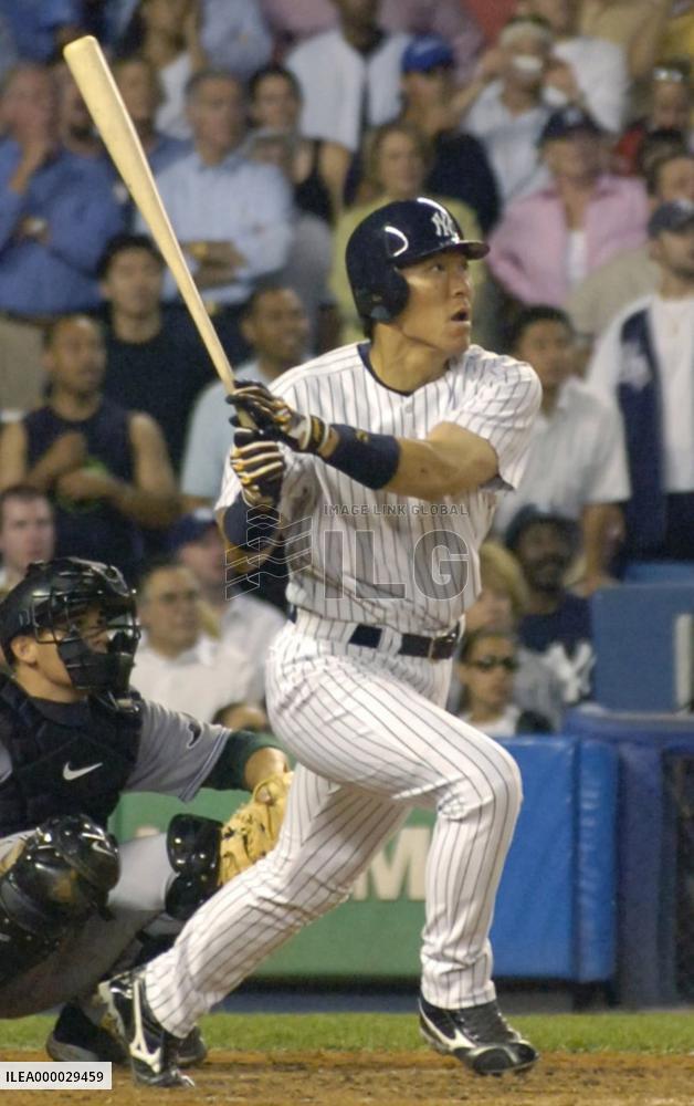 N.Y. Yeankees' Matsui hits 9th homer