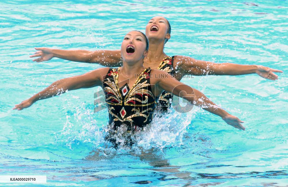 Synchro duo Suzuki, Harada 2nd after qualifying at worlds