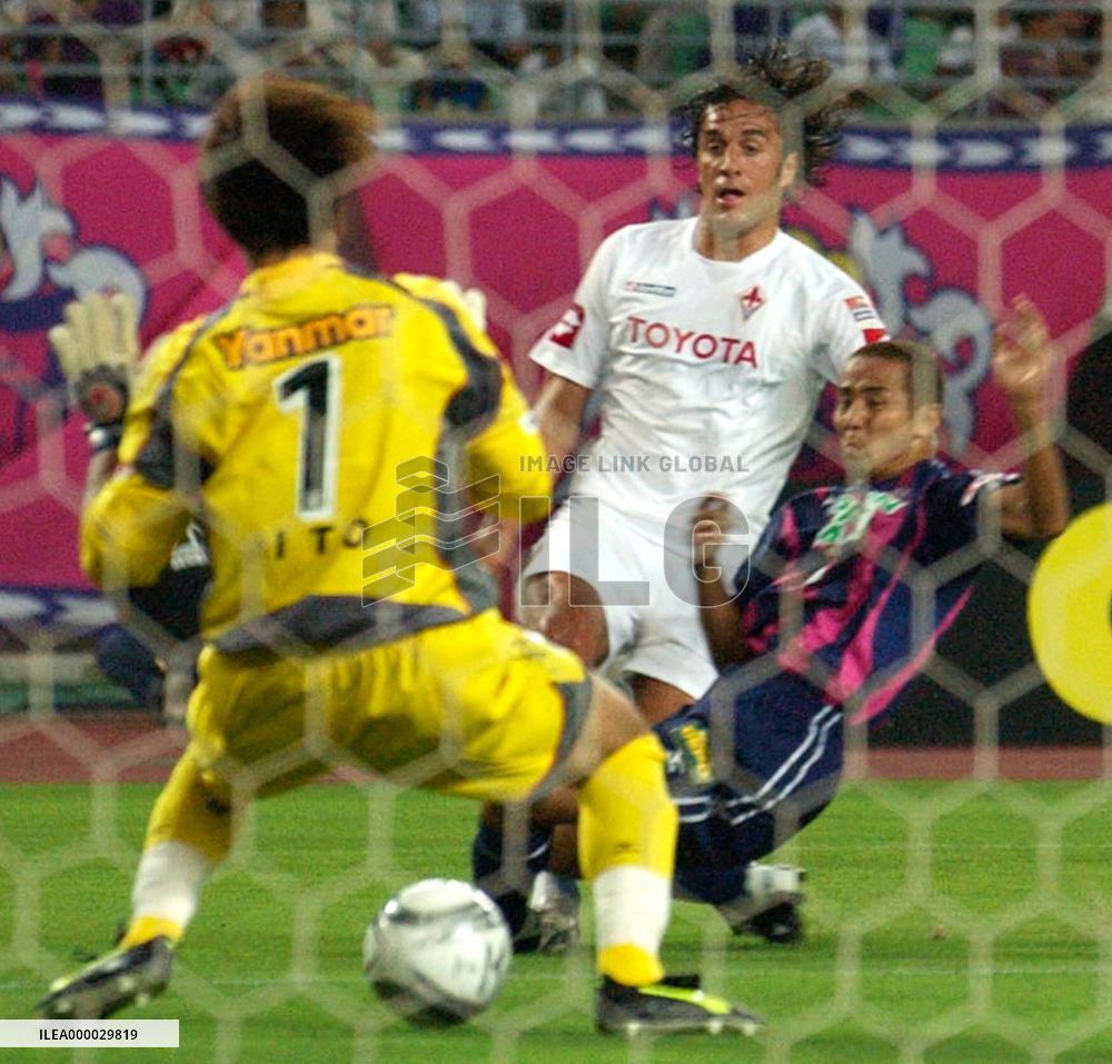 Fiorentina plays friendly against J-League Cerezo Osaka