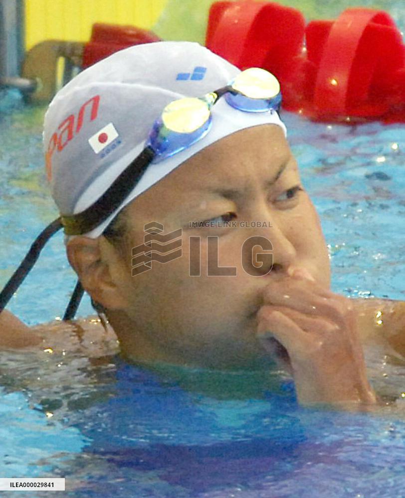 Olympic champion Shibata beaten in 800 freestyle