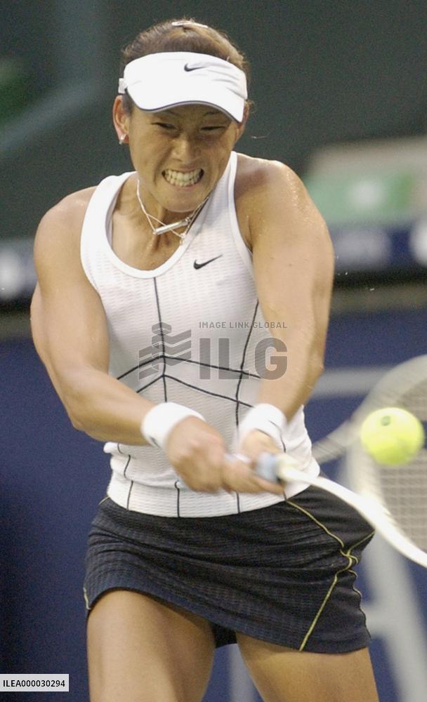 Tennis: Sugiyama breaks into quarterfinals at Japan Open