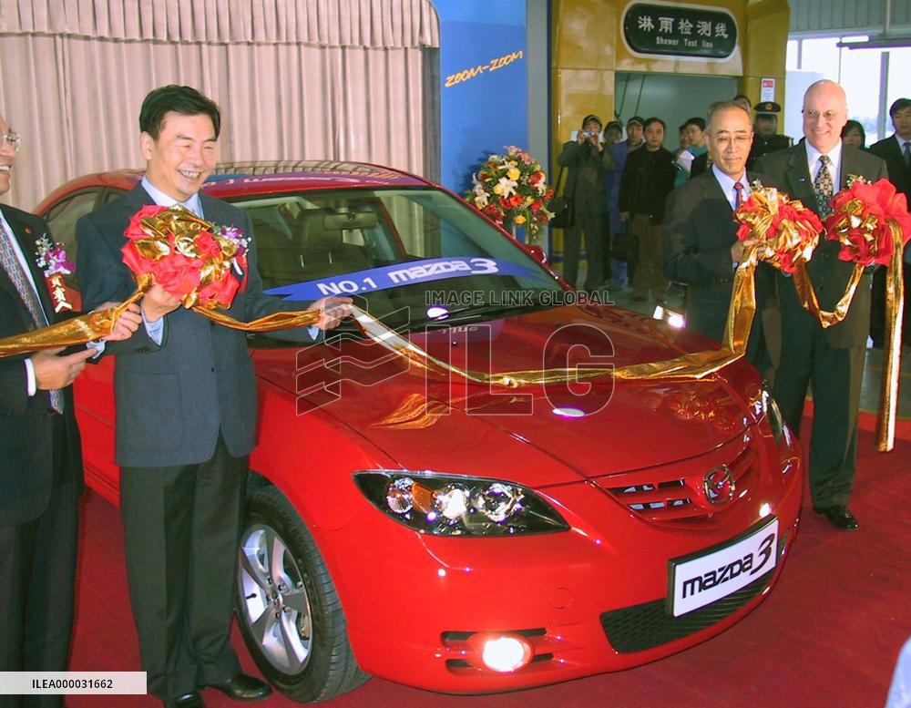 Mazda-Ford-Changan venture starts making Mazda3 sedan in China