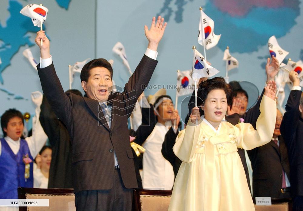 S. Korean leader blasts moves to revise Japan's Constitution