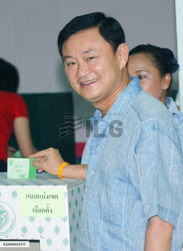 Voting under way in Thailand