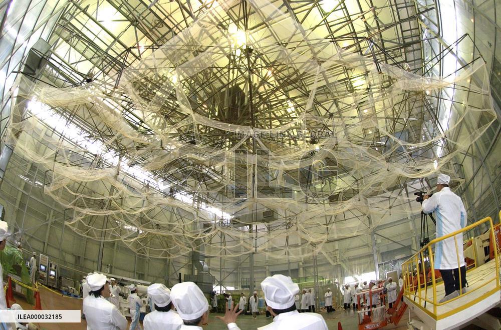 JAXA succeeds to deploy antenna for engineering satellite