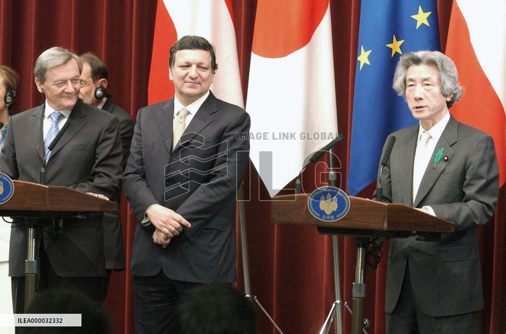 Japan, EU hold annual summit